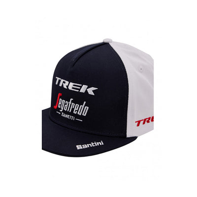 Santini Trek-Segafredo 2023 Trucker Cap - Navy Blue - Cyclop.in