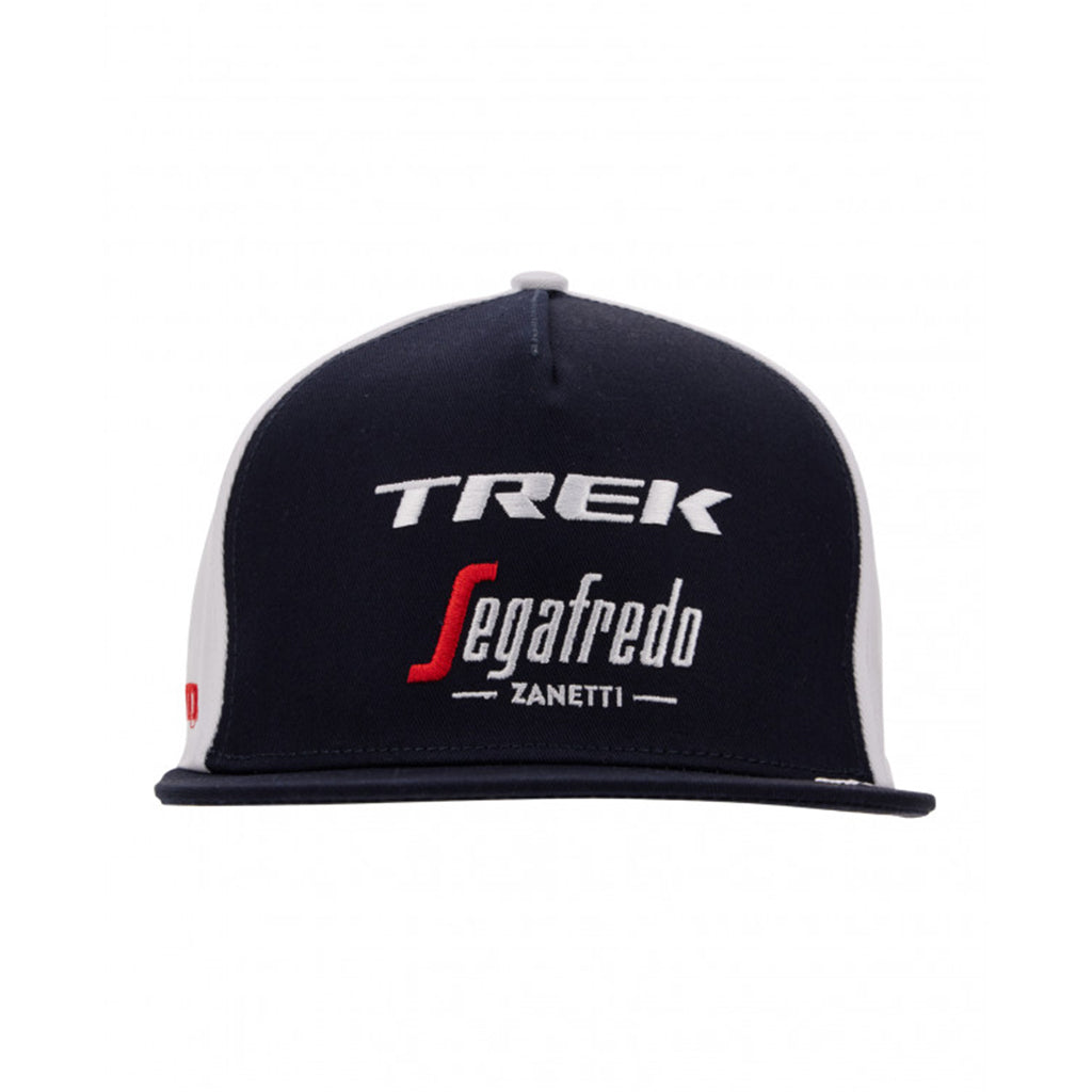 Santini Trek-Segafredo 2023 Trucker Cap - Navy Blue - Cyclop.in