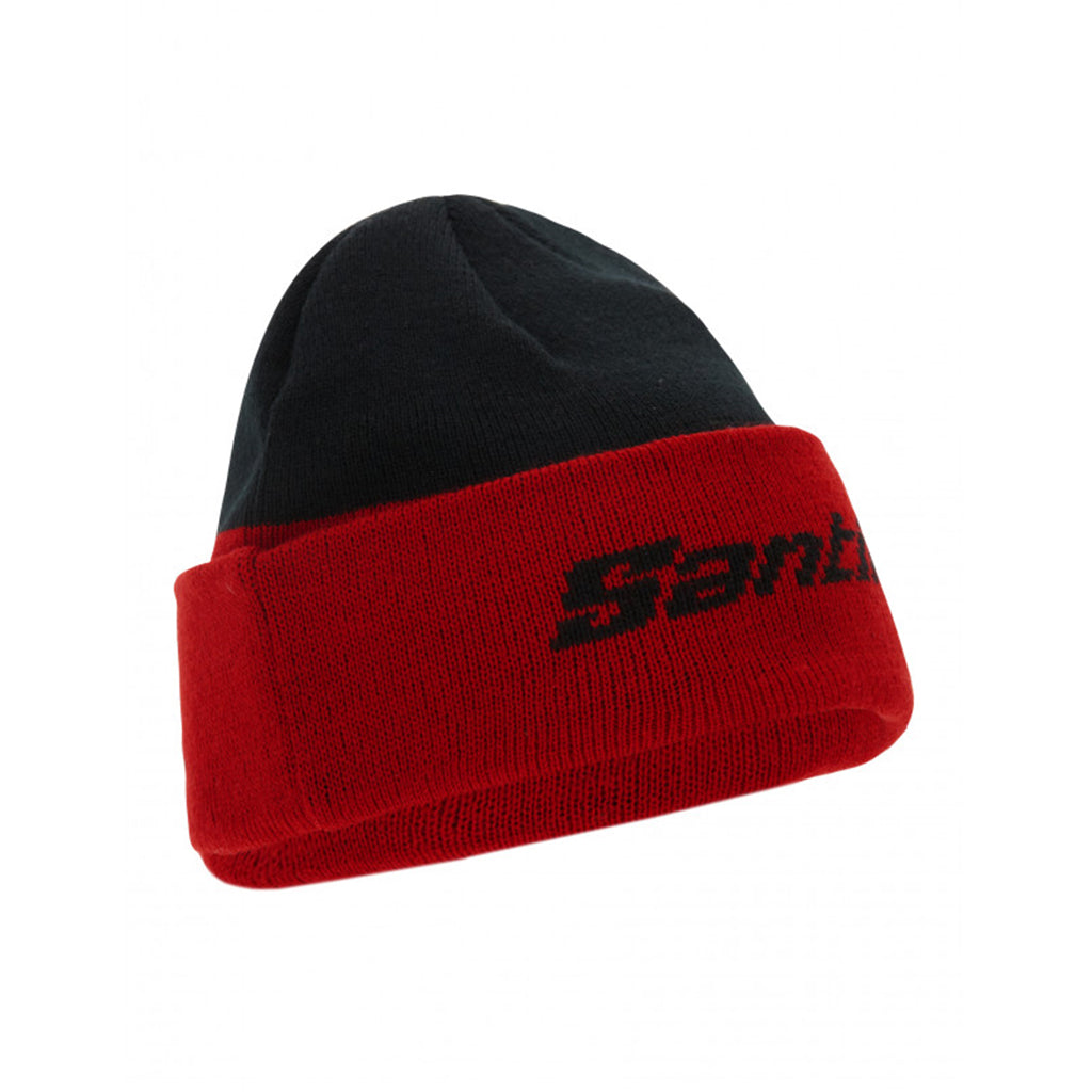 Santini TDF Paris Roubaix Wool Cap - Black - Cyclop.in