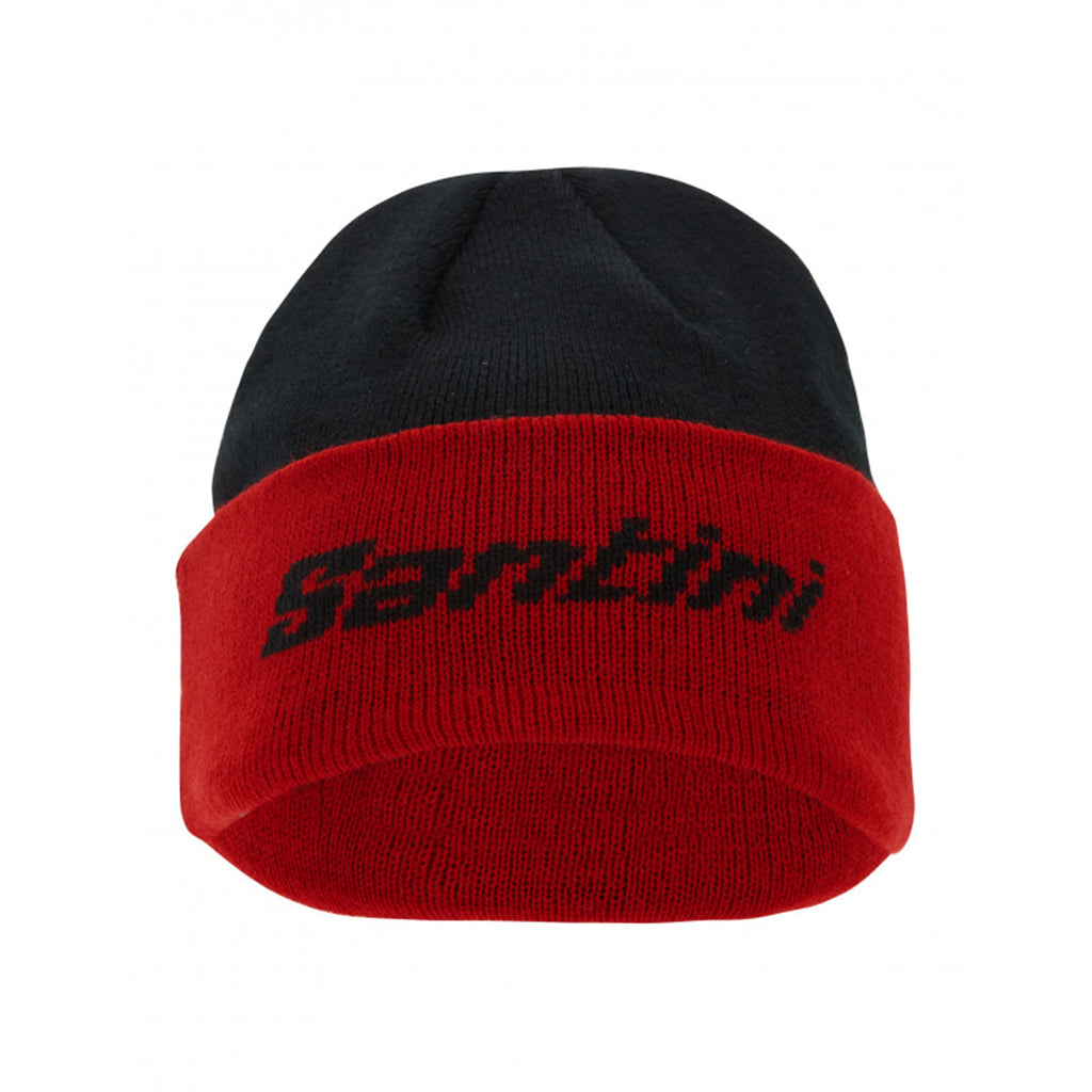 Santini TDF Paris Roubaix Wool Cap - Black - Cyclop.in