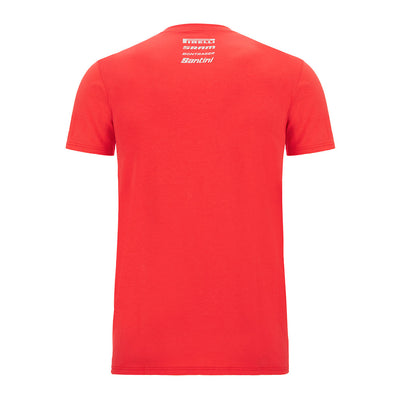 Santini Trek-Segafredo T-Shirt - Granatina - Cyclop.in