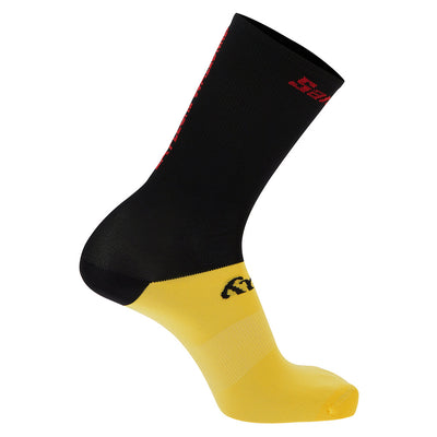 Santini TDF Mur De Huy Socks - Print - Cyclop.in