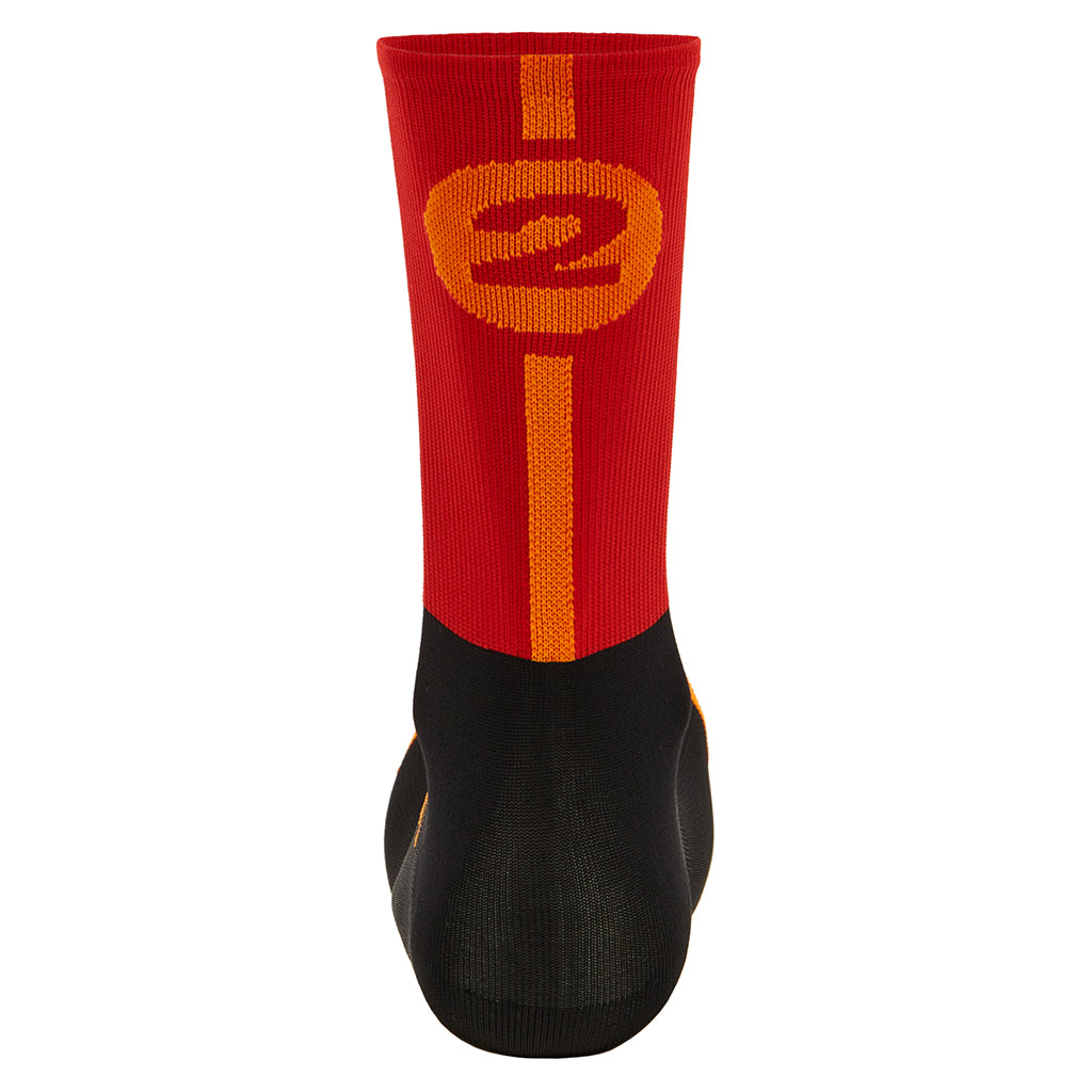 Santini La Vuelta Madrid Socks - Red - Cyclop.in