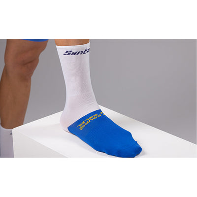 Santini TDF Paris Nice Socks - White - Cyclop.in