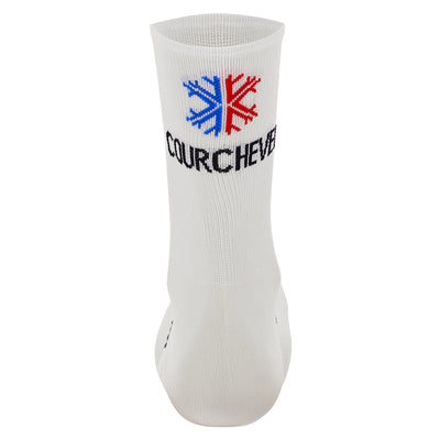 Santini TDF Mont Blanc Socks - White - Cyclop.in