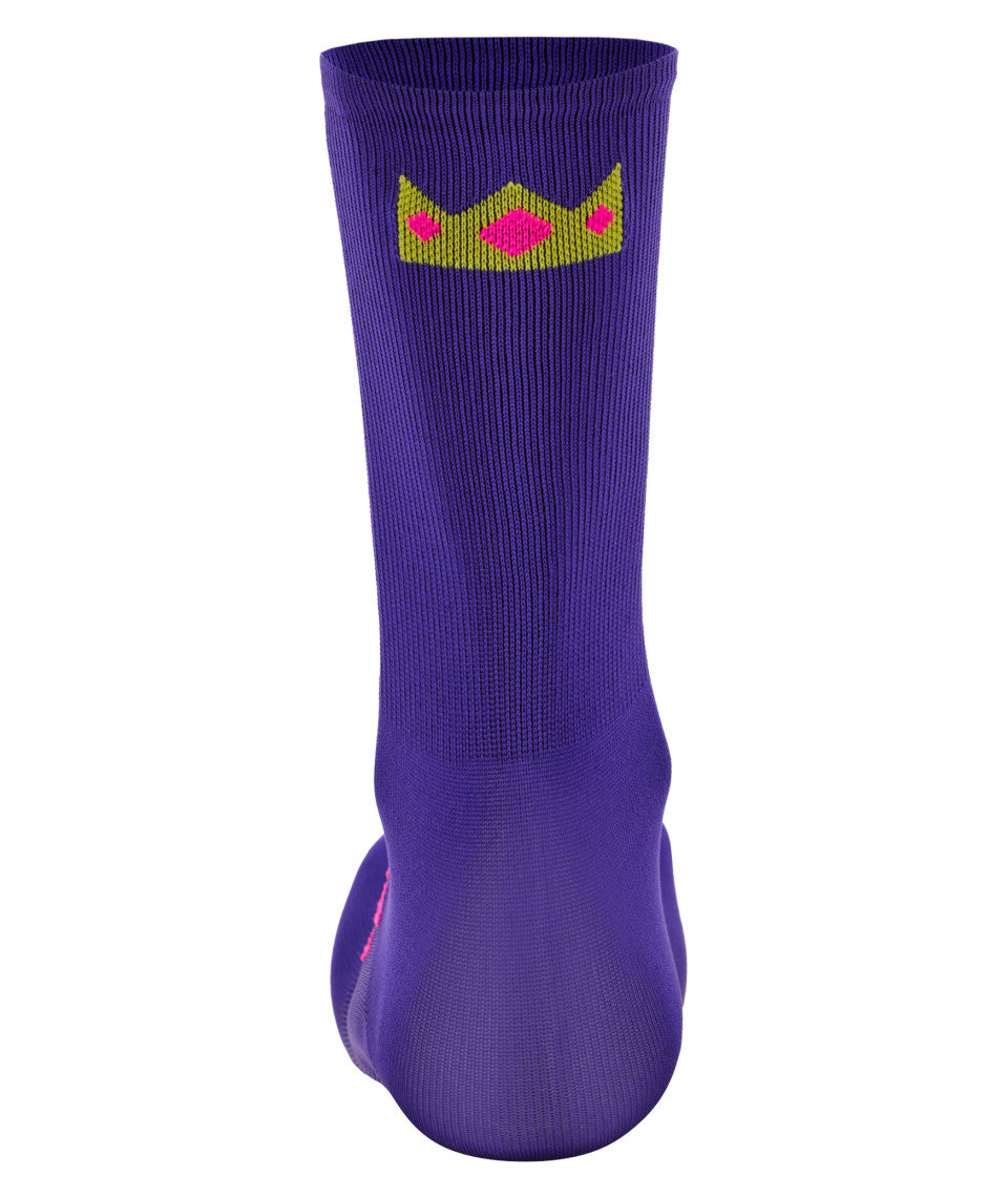 Santini TDF Tourmalet Socks - Purple - Cyclop.in