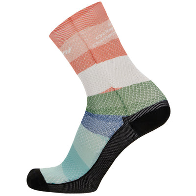 Santini UCI World Championships Cloudscape Socks - Print - Cyclop.in