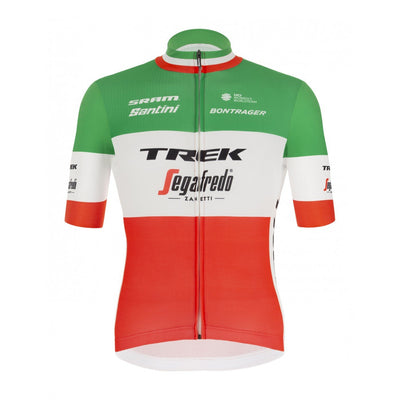 Santini Trek-Sega.Champion Jersey (Tricolor) - Cyclop.in