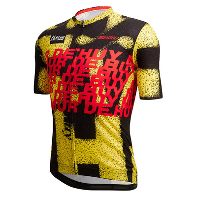 Santini TDF Mur De Huy Jersey - Print - Cyclop.in