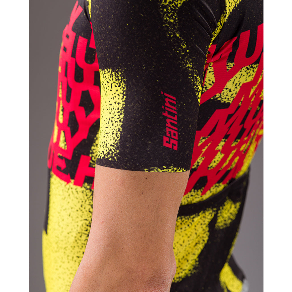 Santini TDF Mur De Huy Jersey - Print - Cyclop.in