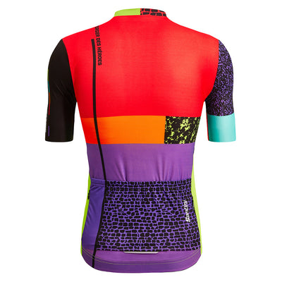 Santini TDF Paris Roubaix Forger Des Heroes Jersey - Print - Cyclop.in
