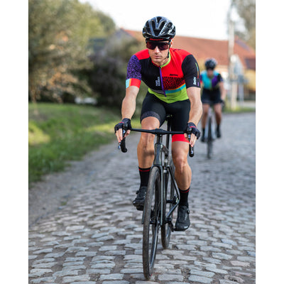 Santini TDF Paris Roubaix Forger Des Heroes Jersey - Print - Cyclop.in