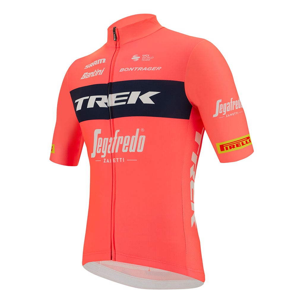 Santini Trek-Segafredo Fanline Jersey - Granatina - Cyclop.in