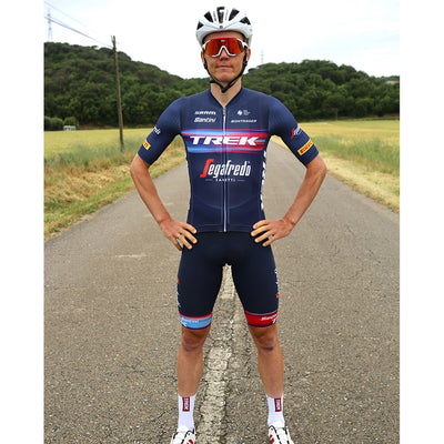 Santini Trek-Segafredo Tour De France Jersey - Print - Cyclop.in