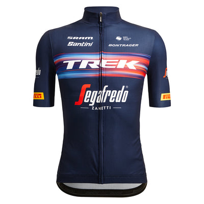 Santini Trek-Segafredo Tour De France Jersey - Print - Cyclop.in