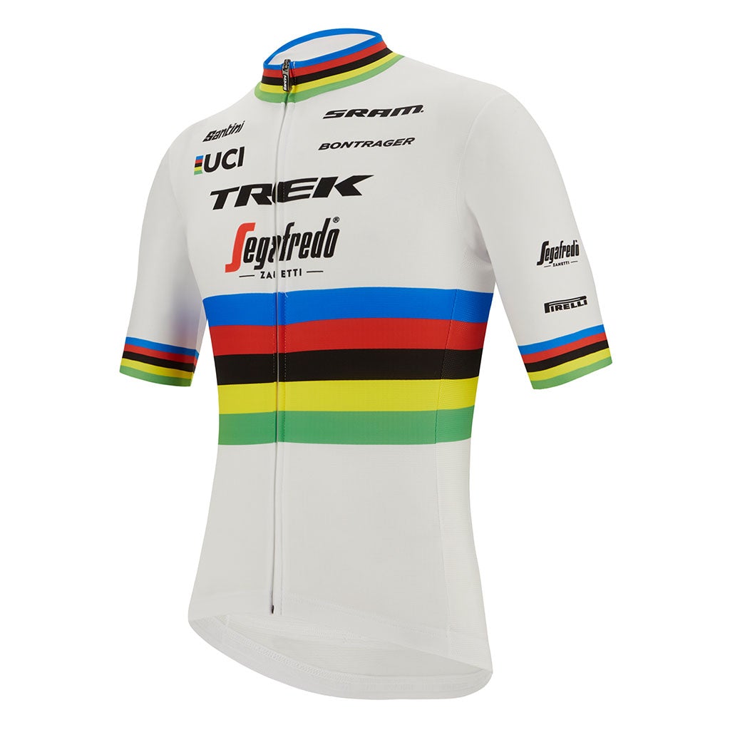 Santini Trek-Segafredo World Champion Jersey - Print - Cyclop.in