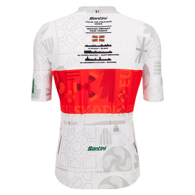 Santini TDF Grand Depart Pais Vasco Jersey - Print - Cyclop.in