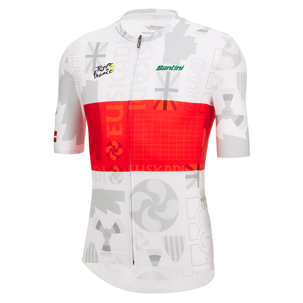 Santini TDF Grand Depart Pais Vasco Jersey - Print - Cyclop.in