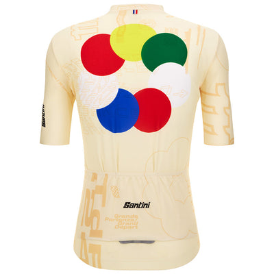 Santini Tour De France Grand Depart Florence Jersey - Print - Cyclop.in