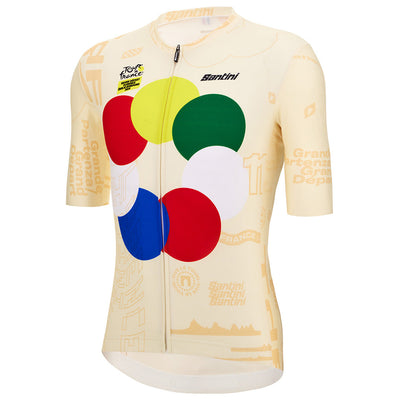 Santini Tour De France Grand Depart Florence Jersey - Print - Cyclop.in