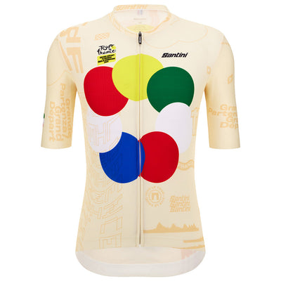 Santini Tour De France Grand Depart Florence Jersey - Print - Cyclop.in