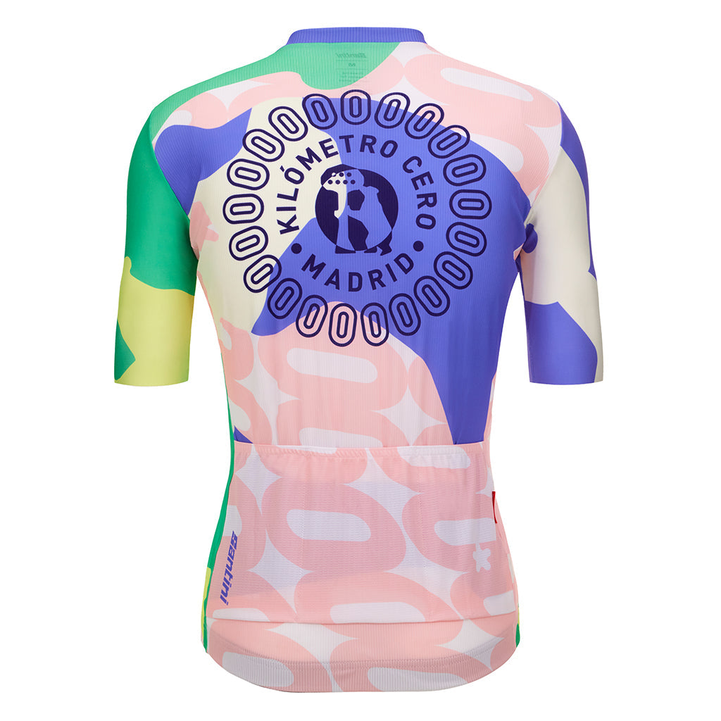 Santini La Vuelta KM Cero Jersey - Print - Cyclop.in