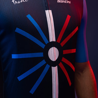 Santini Tour De France Trionfo Jersey 2023 - Print - Cyclop.in