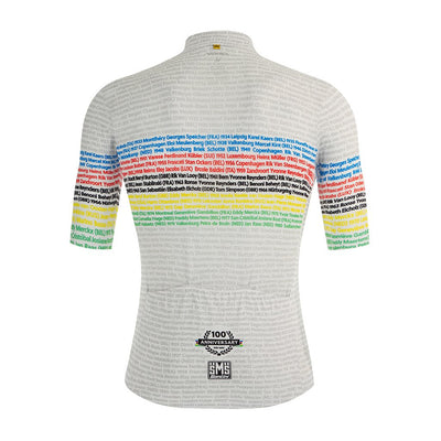 Santini UCI Road 100 Champions Jersey - Print - Cyclop.in
