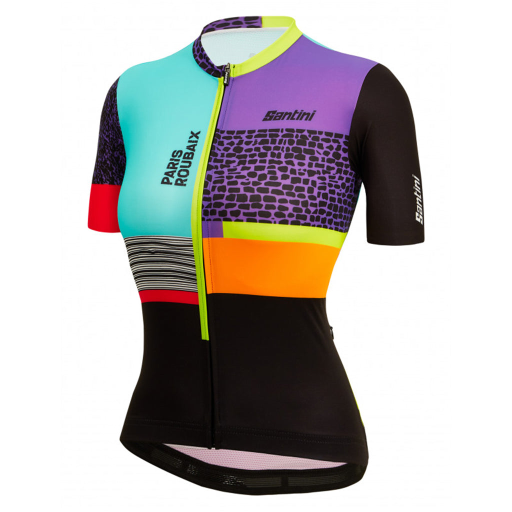 Santini Womens TDF Paris Roubaix Forger Des Heroes Jersey - Print - Cyclop.in