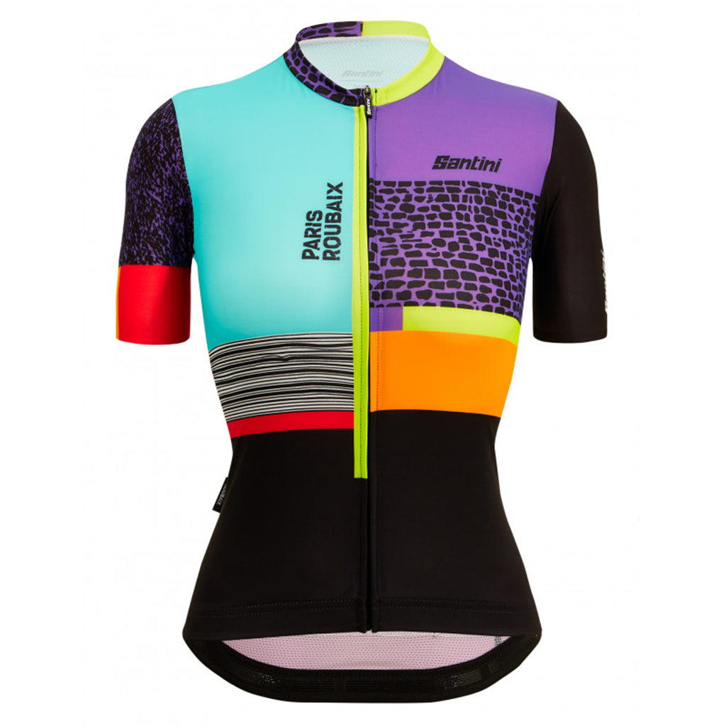 Santini Womens TDF Paris Roubaix Forger Des Heroes Jersey - Print - Cyclop.in