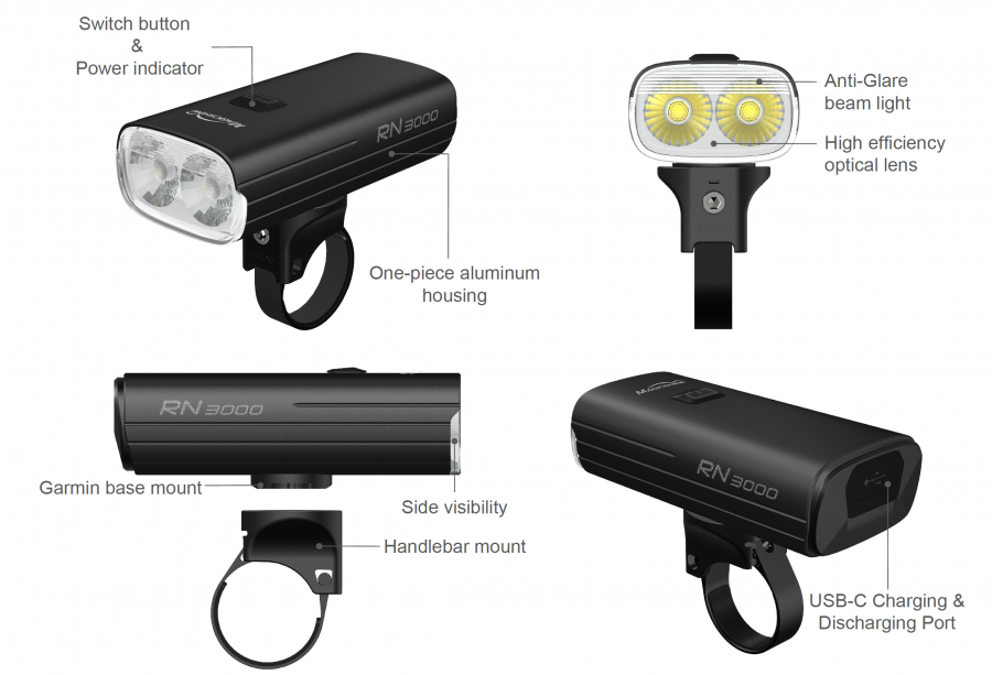 Magicshine Front Light RN 3000 - Cyclop.in