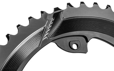 Absolute Black Oval Gravel CR 2x 110/4 BCD-30T/32T - Black - Cyclop.in