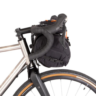 Restrap Handlebar Bag - Black/Orange - Cyclop.in