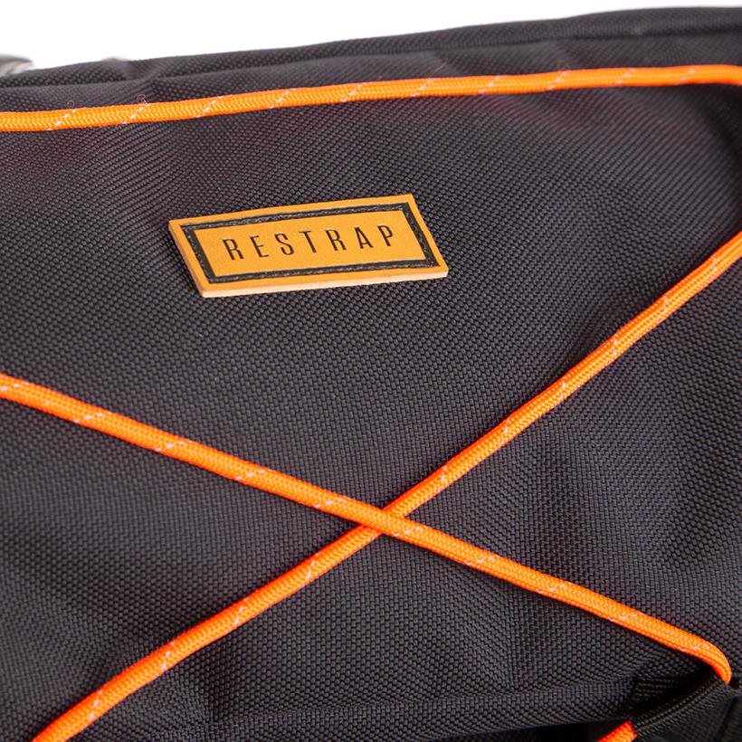 Restrap Handlebar Bag - Black/Orange - Cyclop.in