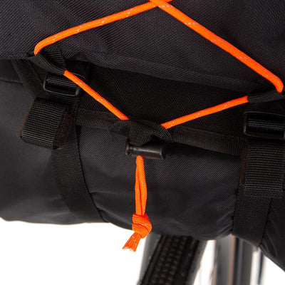 Restrap Handlebar Bag - Black/Orange - Cyclop.in