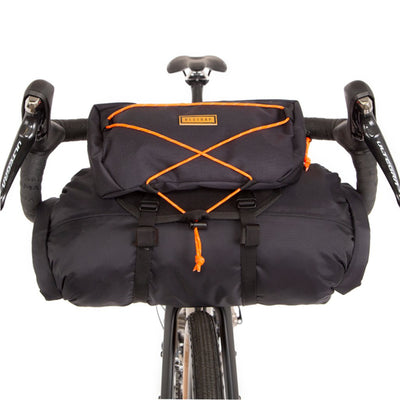 Restrap Handlebar Bag - Black/Orange - Cyclop.in