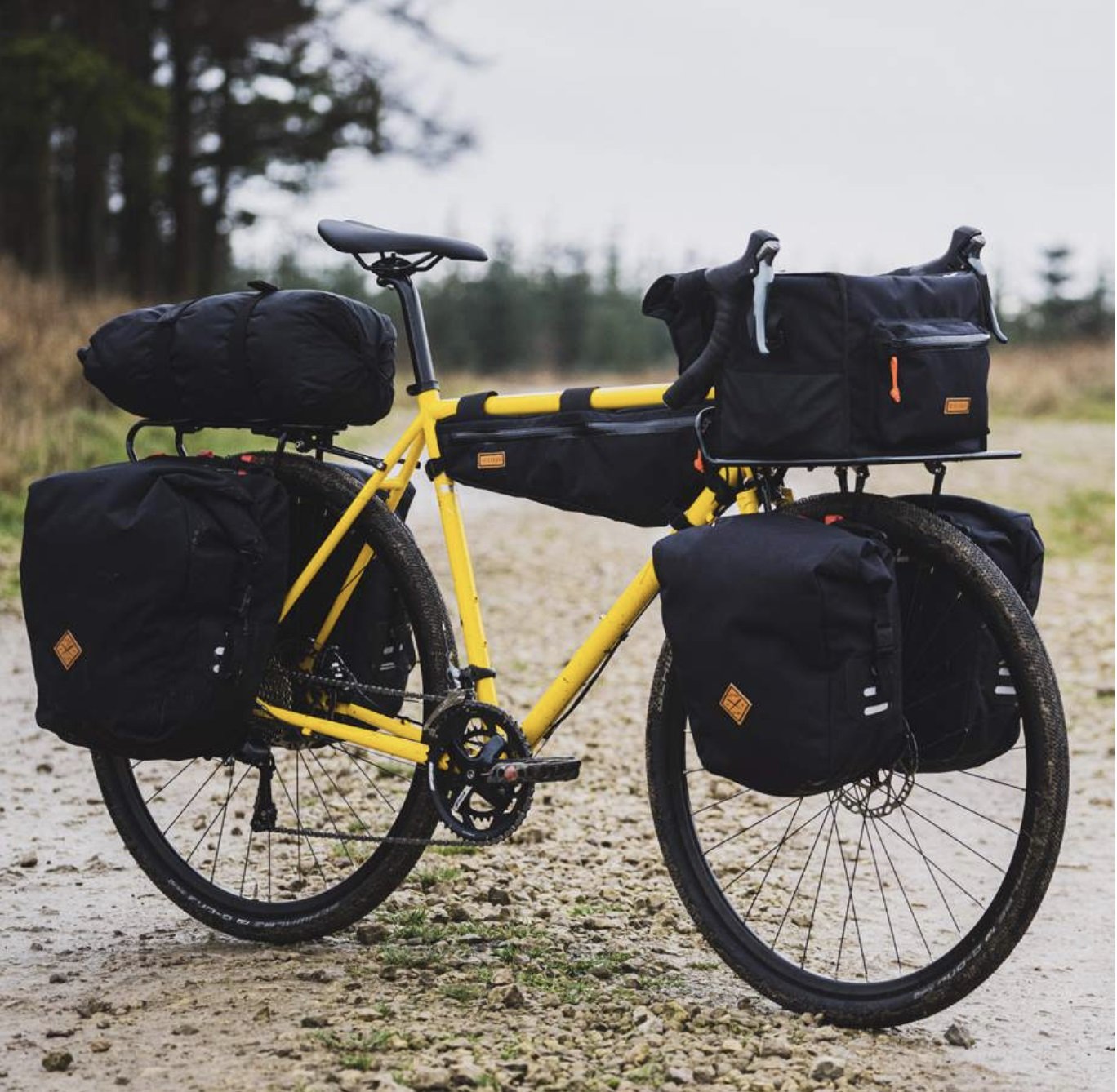 Restrap Pannier Bag - Black - Cyclop.in