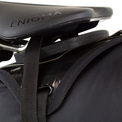Restrap Race Saddle Bag - Black - 7 Litres - Cyclop.in