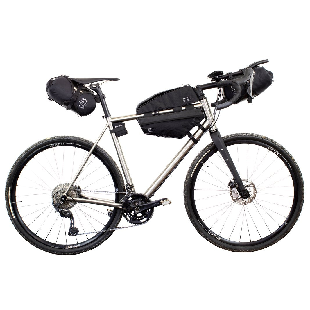 Restrap Race Saddle Bag - Black - 7 Litres - Cyclop.in