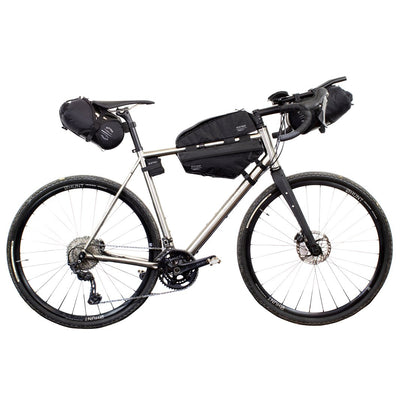 Restrap Race Saddle Bag - Black - 7 Litres - Cyclop.in