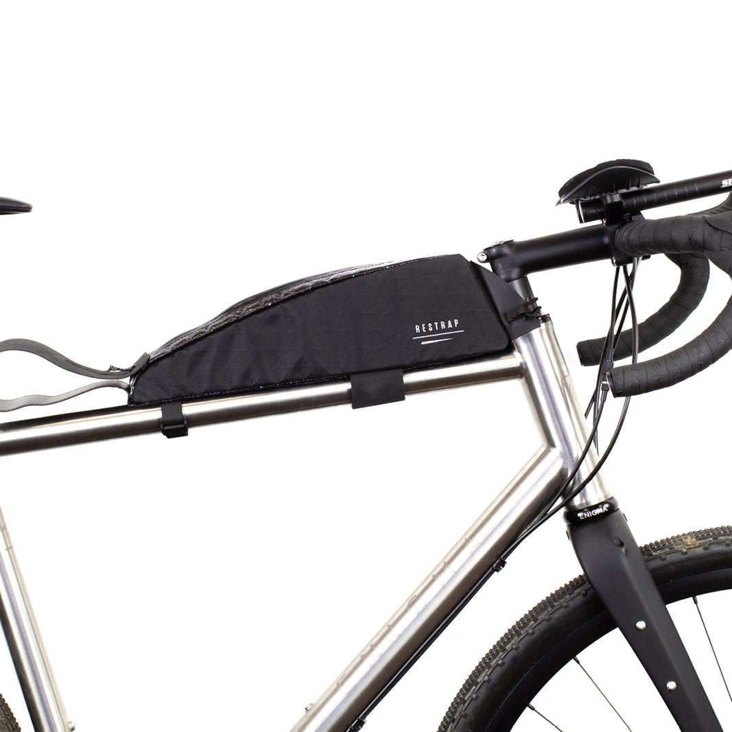 Restrap Race Top Tube Bag - Black - Cyclop.in