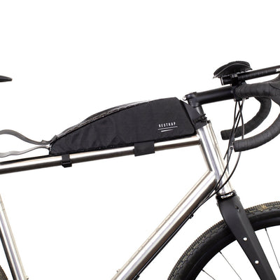 Restrap Race Top Tube Bag - Black - Cyclop.in