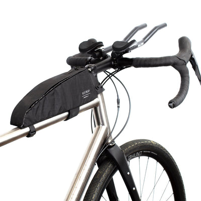 Restrap Race Top Tube Bag - Black - Cyclop.in
