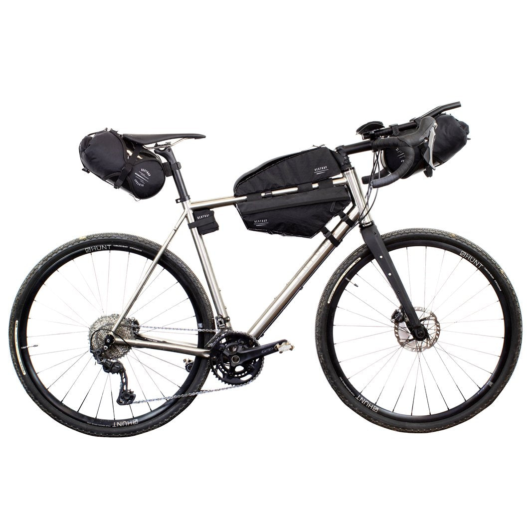Restrap Race Top Tube Bag - Black - Cyclop.in