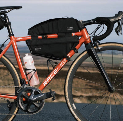 Restrap Race Top Tube Bag - Black - Cyclop.in