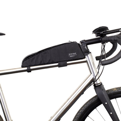 Restrap Race Top Tube Bag - Black - Cyclop.in