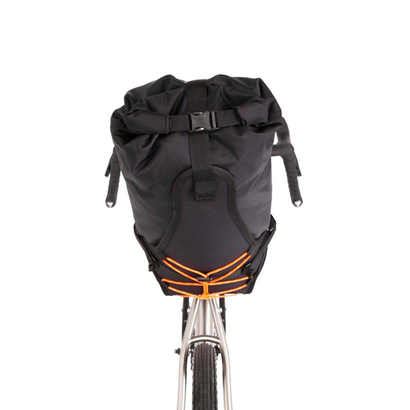 Restrap Saddle Bag - Black/Orange - Cyclop.in