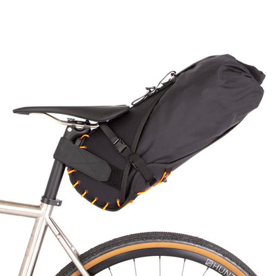 Restrap Saddle Bag - Black/Orange - Cyclop.in