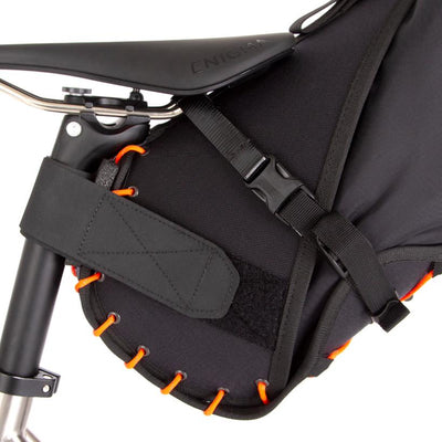 Restrap Saddle Bag - Black/Orange - Cyclop.in