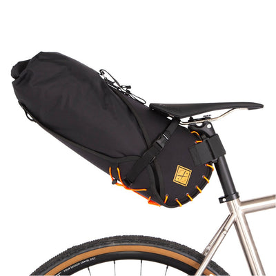 Restrap Saddle Bag - Black/Orange - Cyclop.in